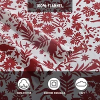 Eddie Bauer Arcadia Cotton Flannel Deep Pocket Sheet Set