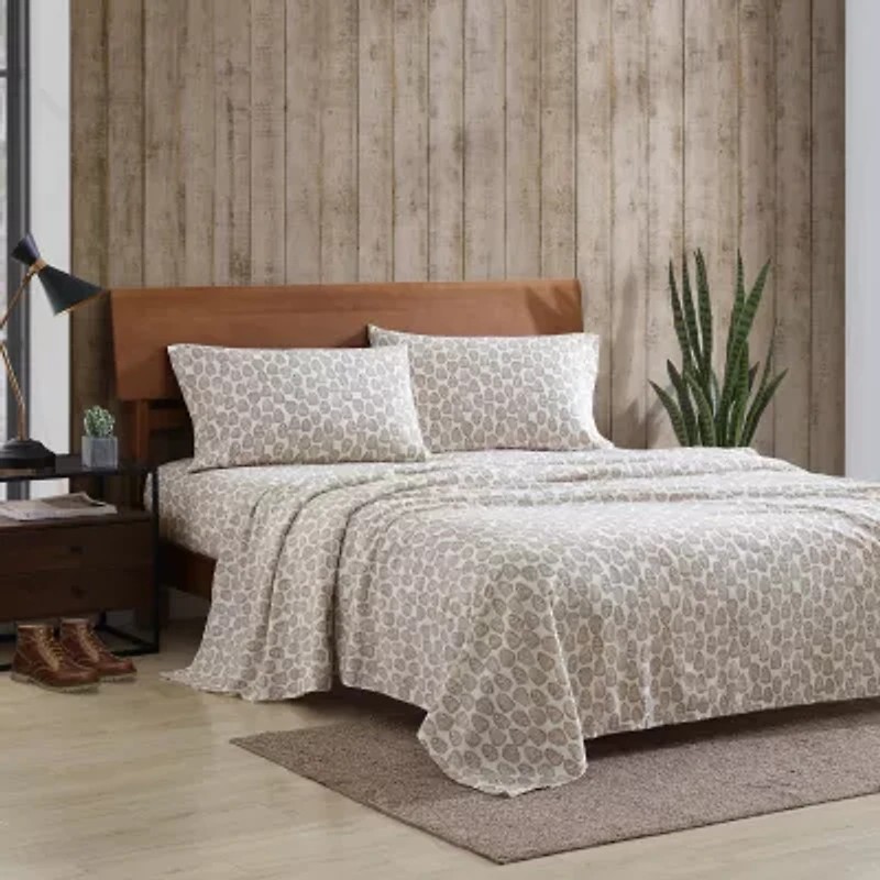 Eddie Bauer Little Creek Pine Cone Deep Pocket Sheet Set