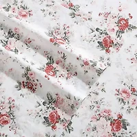 Laura Ashley Ashfield Cotton Percale Deep Pocket Sheet Set