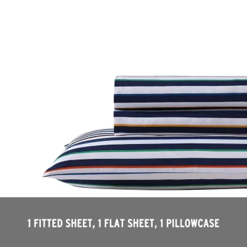 Eddie Bauer Stripes Game Sheet Set
