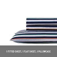 Eddie Bauer Stripes Game Sheet Set
