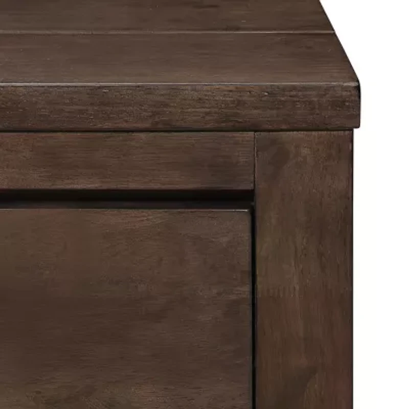 Home Point Frank 2-Drawer Nightstand