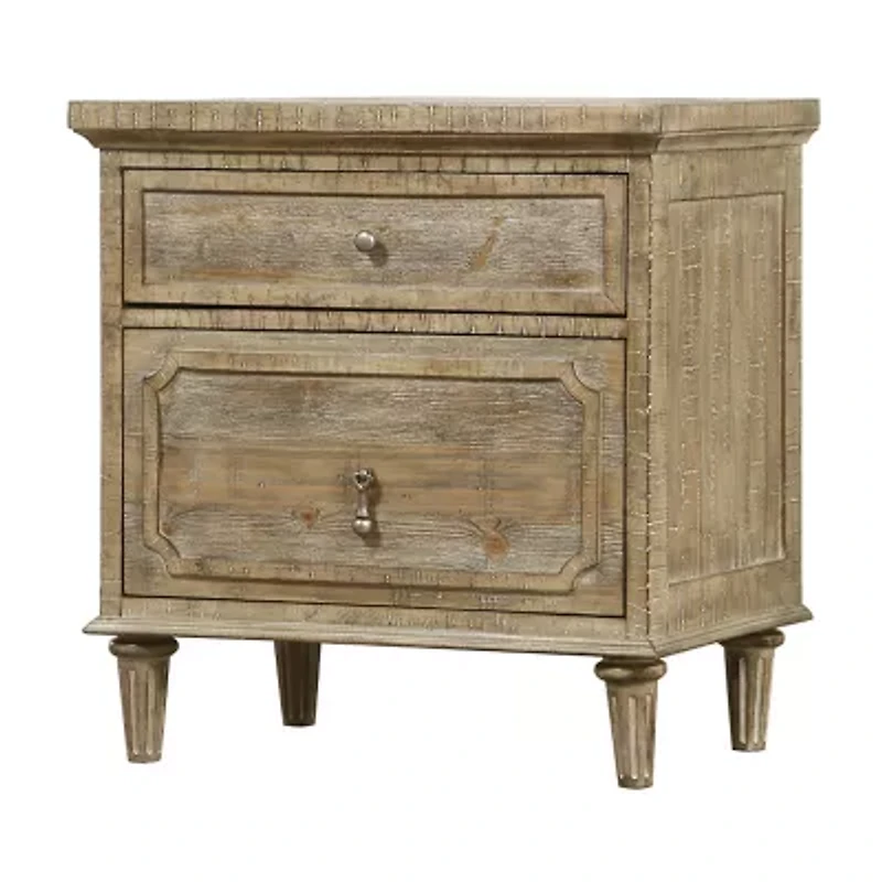 Home Point Sartosa 2-Drawer Nightstand
