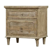 Home Point Sartosa 2-Drawer Nightstand