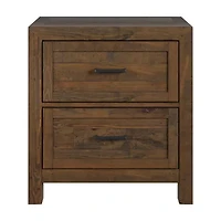 Home Point Caleta 2-Drawer Nightstand