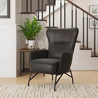 Home Point Linz Upholstered Armchair