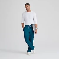 Grey's Anatomy™ by Barco Classic Grp558 Evan 5-Pocket Zip-Fly Mens Short Moisture Wicking Scrub Pant