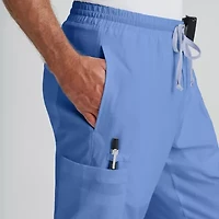 Grey's Anatomy™ by Barco Classic Grp558 Evan 5-Pocket Zip-Fly Mens Short Moisture Wicking Scrub Pant