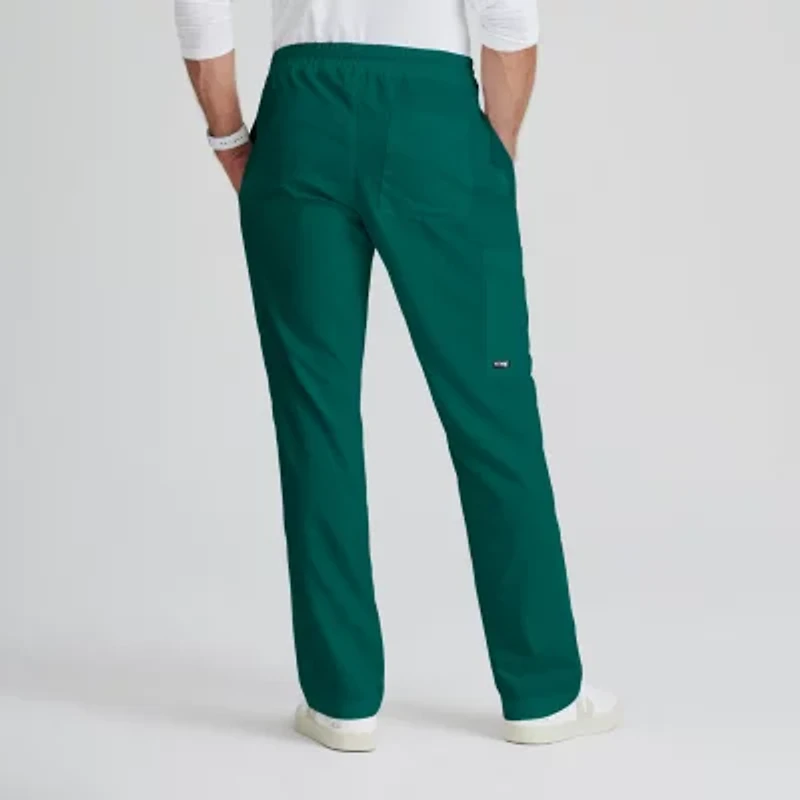 Grey's Anatomy™ by Barco Classic Grp558 Evan 5-Pocket Zip-Fly Mens Big and Tall Moisture Wicking Scrub Pant