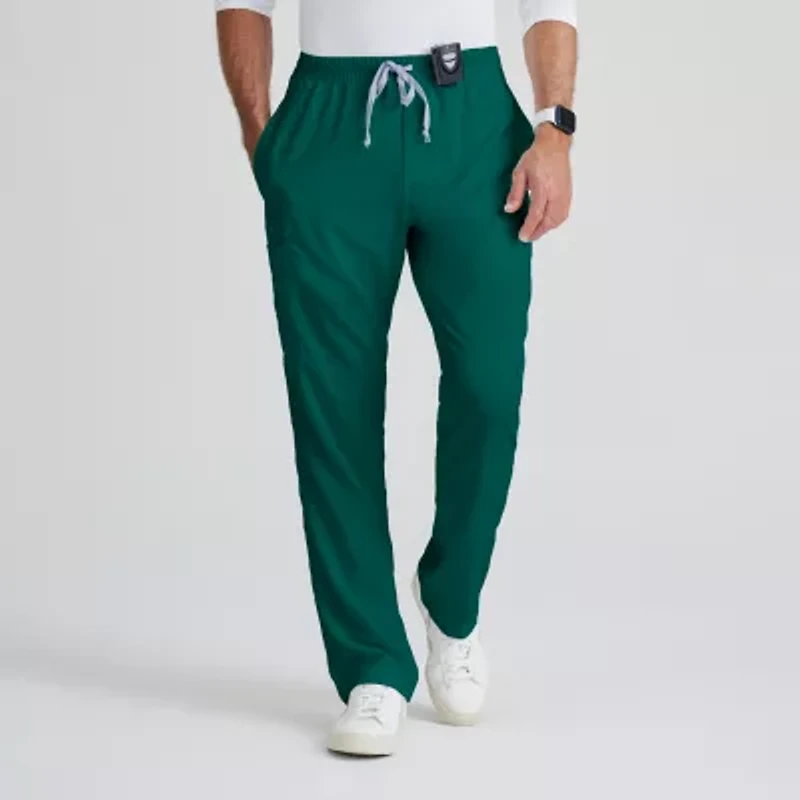 Grey's Anatomy™ by Barco Classic Grp558 Evan 5-Pocket Zip-Fly Mens Big and Tall Moisture Wicking Scrub Pant