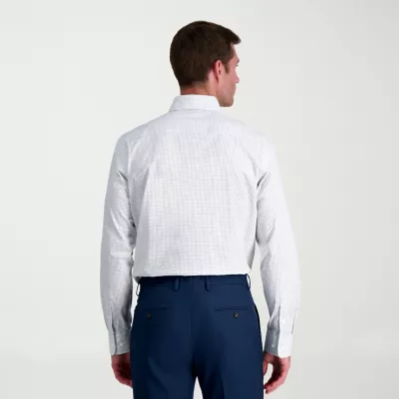 Haggar Premium Comfort Mens Classic Fit Easy Care Long Sleeve Dress Shirt