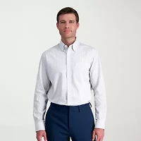 Haggar Premium Comfort Mens Classic Fit Easy Care Long Sleeve Dress Shirt