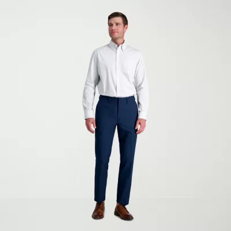 Haggar Premium Comfort Mens Classic Fit Easy Care Long Sleeve Dress Shirt