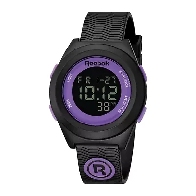 Reebok® Di-R Block Party Womens Black Strap Sport Watch