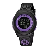 Reebok® Di-R Block Party Womens Black Strap Sport Watch