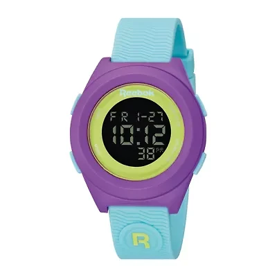 Reebok® Di-R Block Party Womens Blue Strap Sport Watch