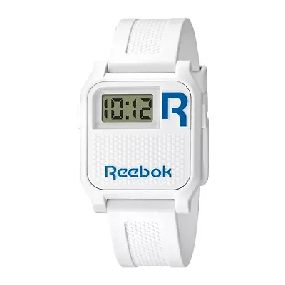 Reebok® Vintage Nerd Womens White Strap Watch