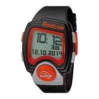 Reebok® Pump PL Mens Black Strap Sport Watch