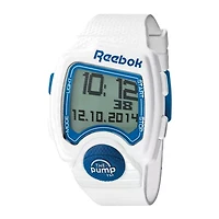 Reebok® Pump PL Mens White Strap Sport Watch