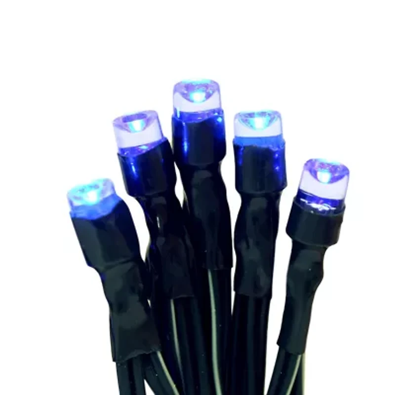 ALEKO 105 LED Solar Powered Holiday Christmas Decorating Fairy Party String Lights