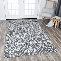 Rizzy Home Opulent Collection Maya Medallion Rectangular Rugs