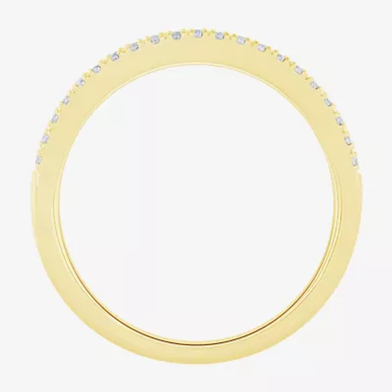 2.5MM 1/2 CT.T.W. Natural White Diamond 10K Gold Anniversary Band