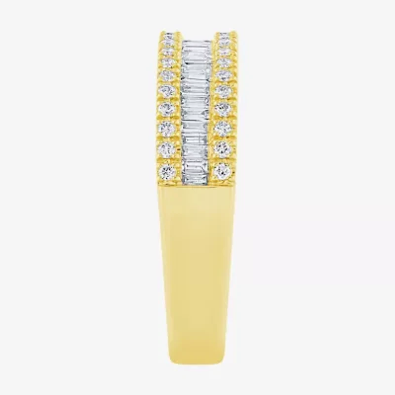 2.5MM 1/2 CT.T.W. Natural White Diamond 10K Gold Anniversary Band