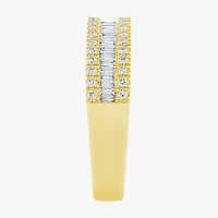 2.5MM 1/2 CT.T.W. Natural White Diamond 10K Gold Anniversary Band