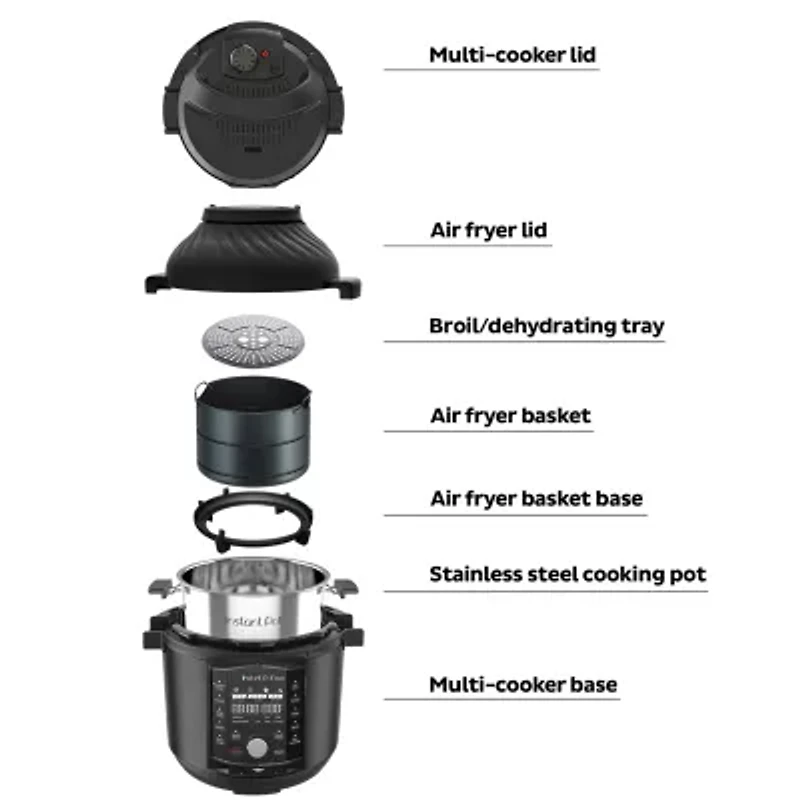Instant® 8QT Pro Crisp (EPC + AF Combo)