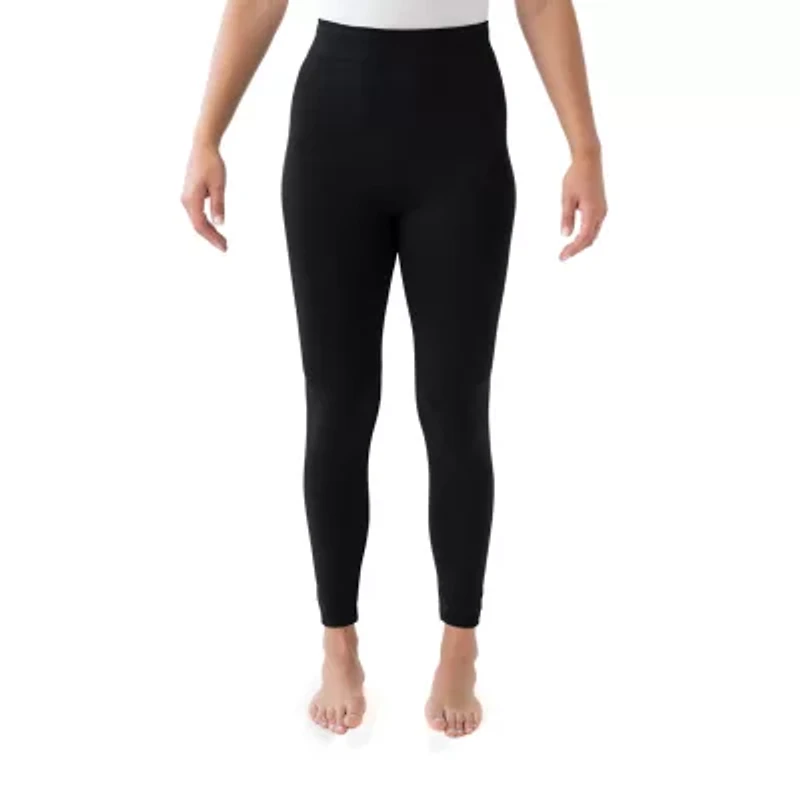Muk Luks Fleece Lined Womens 23" Plus Full Length Leggings