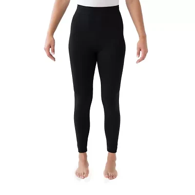 Muk Luks Fleece Lined Womens 23" Plus Full Length Leggings