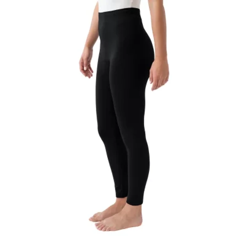 Muk Luks Fleece Lined Womens 23" Plus Full Length Leggings