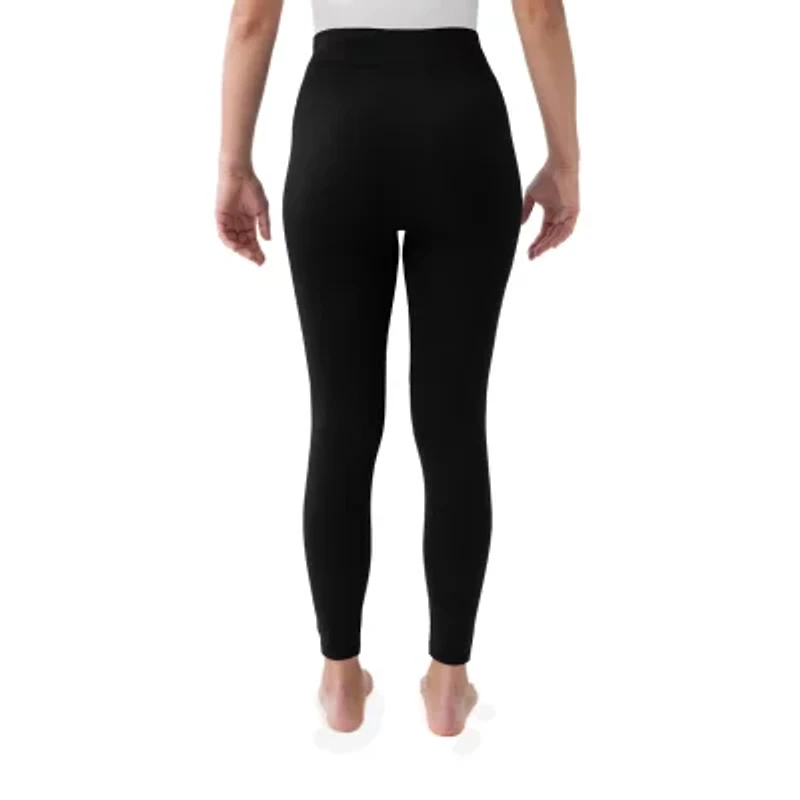 Muk Luks Fleece Lined Womens 23" Plus Full Length Leggings