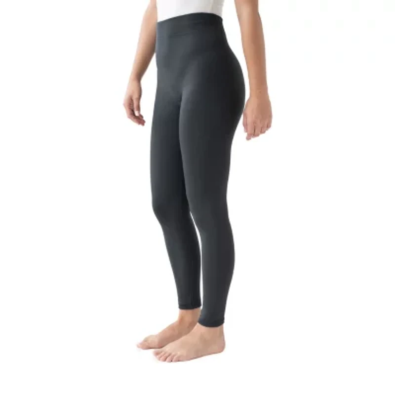 Muk Luks Fleece Lined Womens 23" Plus Full Length Leggings