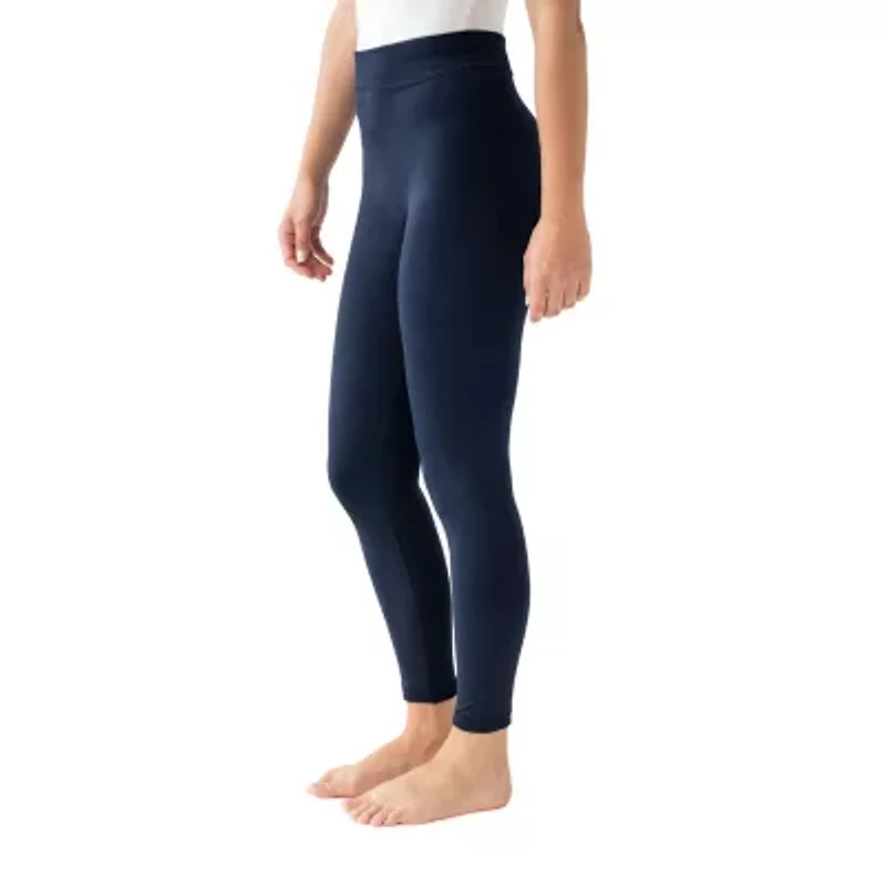 Muk Luks Fleece Lined Womens 23" Plus Full Length Leggings