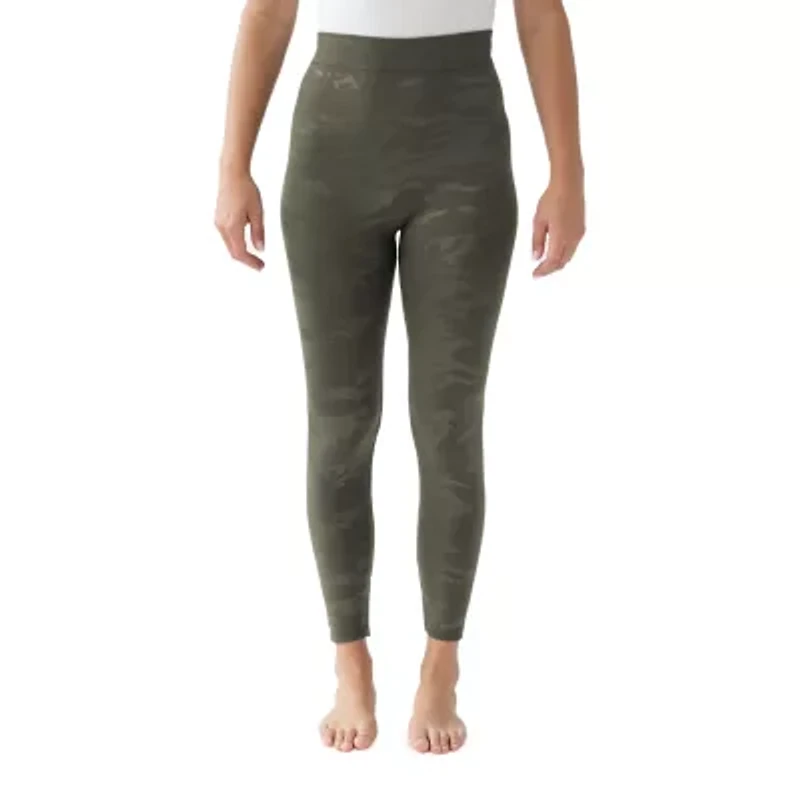Muk Luks Fleece Lined Womens 23" Plus Full Length Leggings