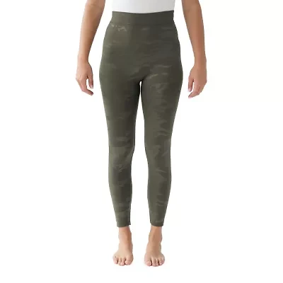 Muk Luks Fleece Lined Womens 23" Plus Full Length Leggings