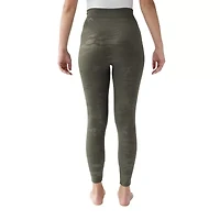Muk Luks Fleece Lined Womens 23" Plus Full Length Leggings