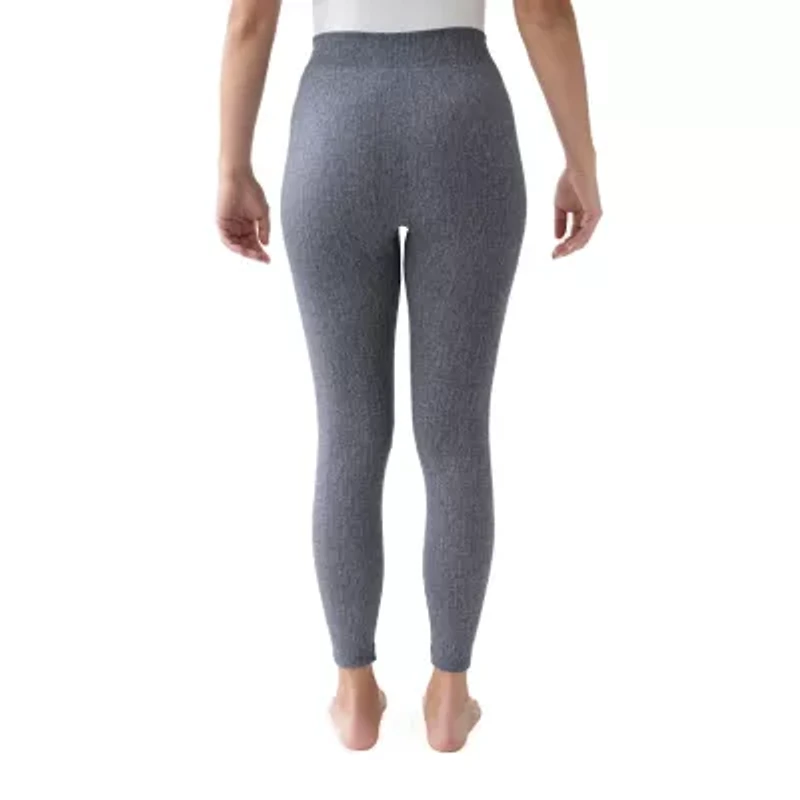 Muk Luks Faux Denim Womens 23" Plus Full Length Leggings