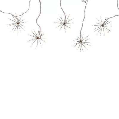 Kurt Adler 75-Light Cluster Burst Warm White LED Light Set