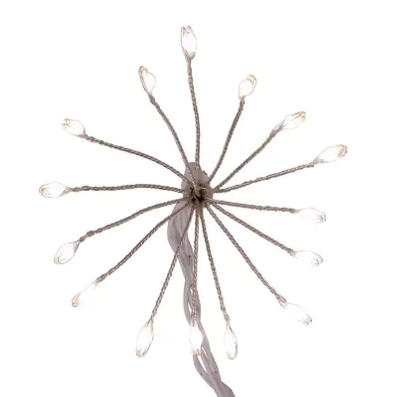 Kurt Adler 75-Light Cluster Burst Warm White LED Light Set