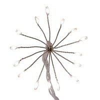 Kurt Adler 75-Light Cluster Burst Warm White LED Light Set