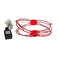 Kurt Adler 8inch Led Foldable Metal Sphere String Lights