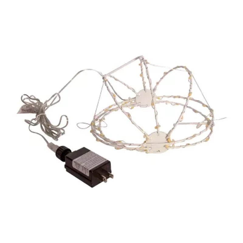 Kurt Adler 8inch Led Foldable Sphere String Lights