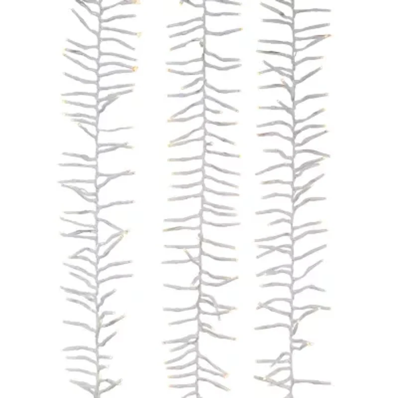 Kurt Adler 65ft Garland With Led String Lights