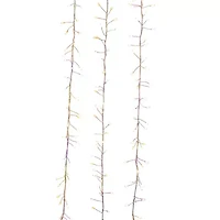 Kurt Adler 300-Light Dual Color Led Cluster Garland String Lights
