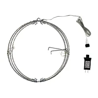 Kurt Adler Led Foldable Metal Sphere String Lights