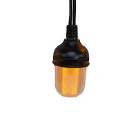 Kurt Adler Lantern With Flicker Flame String Lights