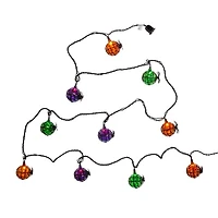 Kurt Adler 10-Light Multi-Color Spider String Lights