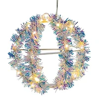 Kurt Adler Led Tinsel Foldable Sphere String Lights